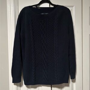 Tommy Hilfiger Dark Blue Knit Sweater